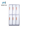 Mingxiu 6 Door Metal Clothes Cabinet / Manufacturers of Metal Lockers